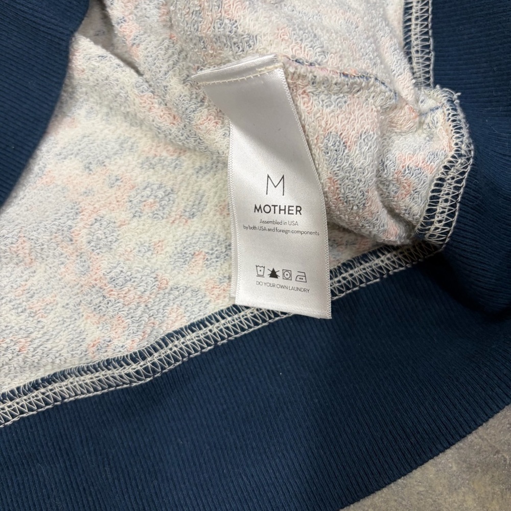 Mother Denim Womens Tigers Prints sweatshirt Sz M - Picture 8 of 13